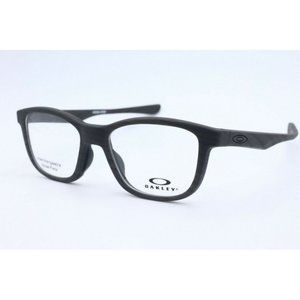 New Oakley Cross Step OX 8106-0350 Square Woodgrain Eyeglasses Lenses 50mm